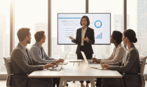 comunicação interna - diálogo transparente, apresentação clara e participação ativa